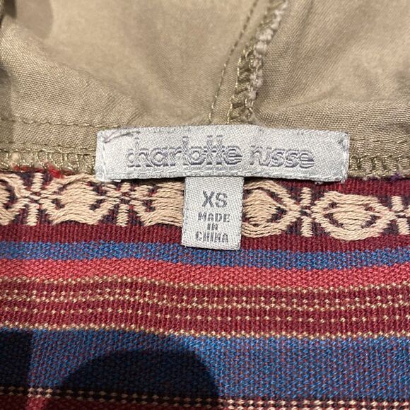 Bohemian 100% cotton button front lite weight jacket size X small - Picture 4 of 7